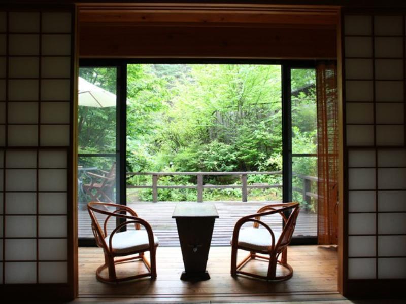 Azumino Ryokan Nishiya Besso Exteriör bild